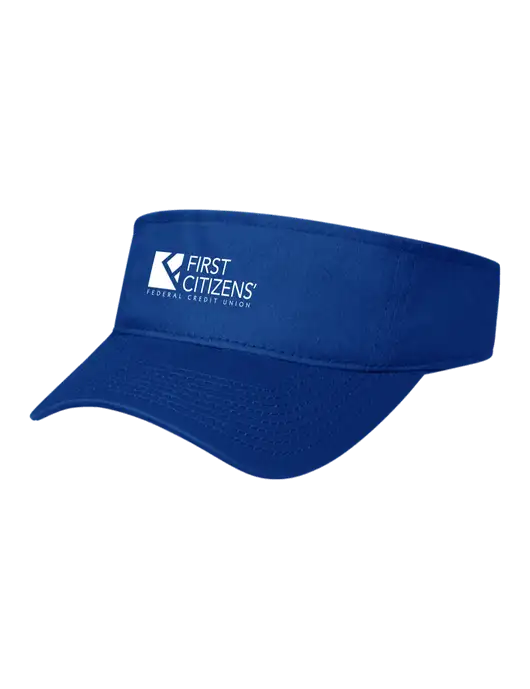 Royal Cap Visor w/First Citizens' Logo