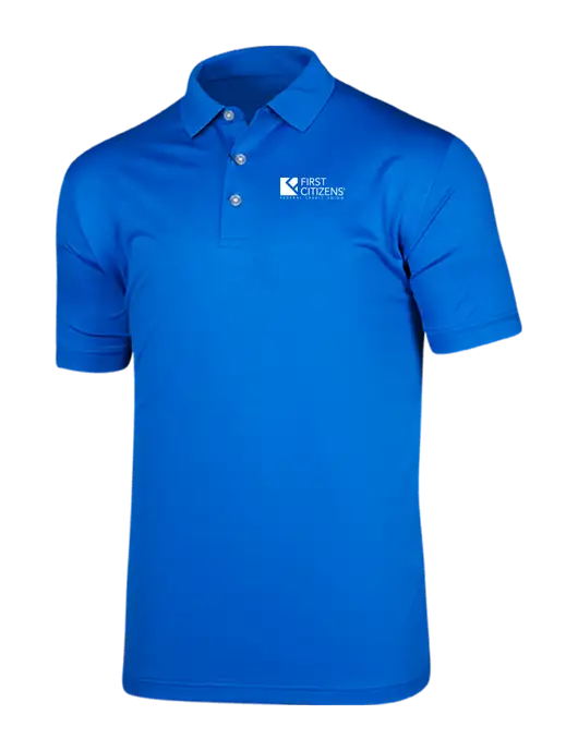 Callaway Vibrant Royal Blue Ventilated Polo w/First Citizens' Logo