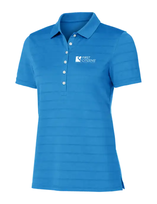 Callaway Womens Royal Blue Ventilated Polo w/First Citizens' Logo
