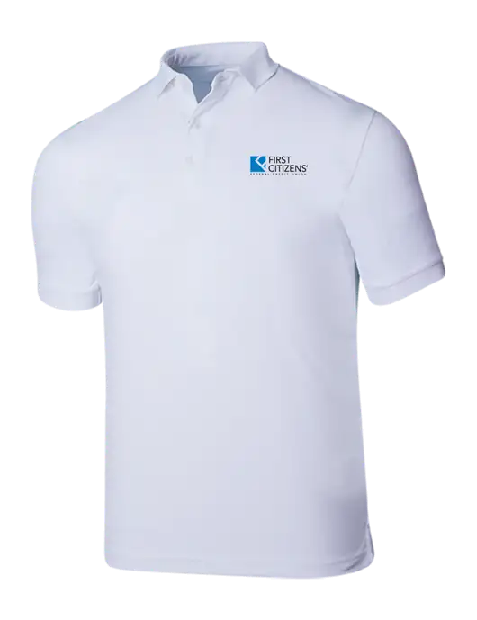 Callaway Ottoman Bright White Polo w/First Citizens' Logo
