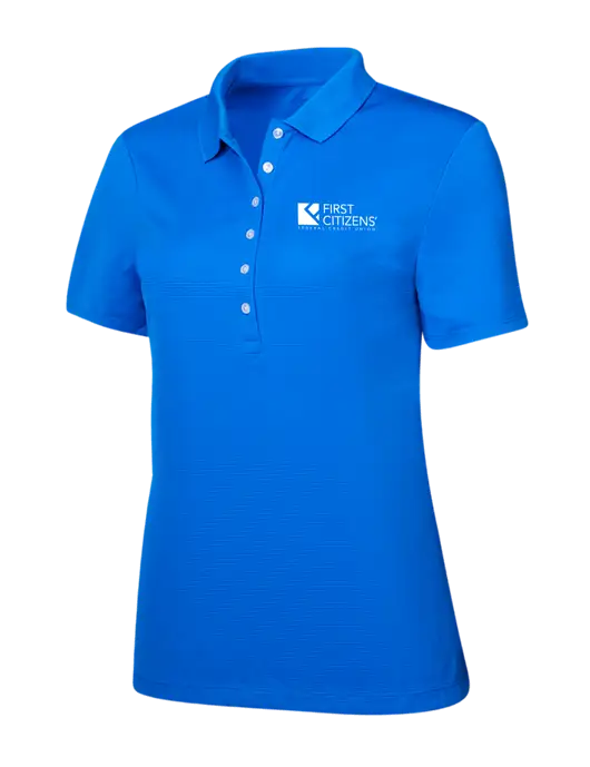 Callaway Womens Ottoman Royal Blue Polo w/First Citizens' Logo