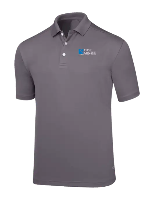 Callaway Core Medium Grey Performance Polo w/First Citizens' Logo