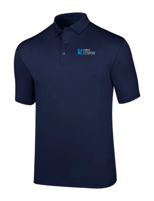 Callaway Opti-Dri Navy Chev Polo w/First Citizens' Logo