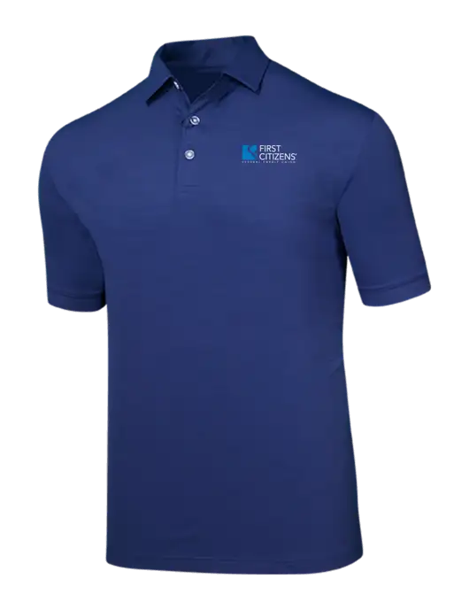 Callaway Navy Fashion Tonal Polo w/First Citizens' Logo