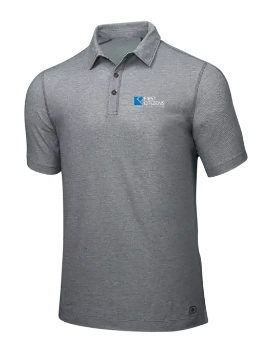 OGIO Medium Grey ONYX Polo w/First Citizens' Logo