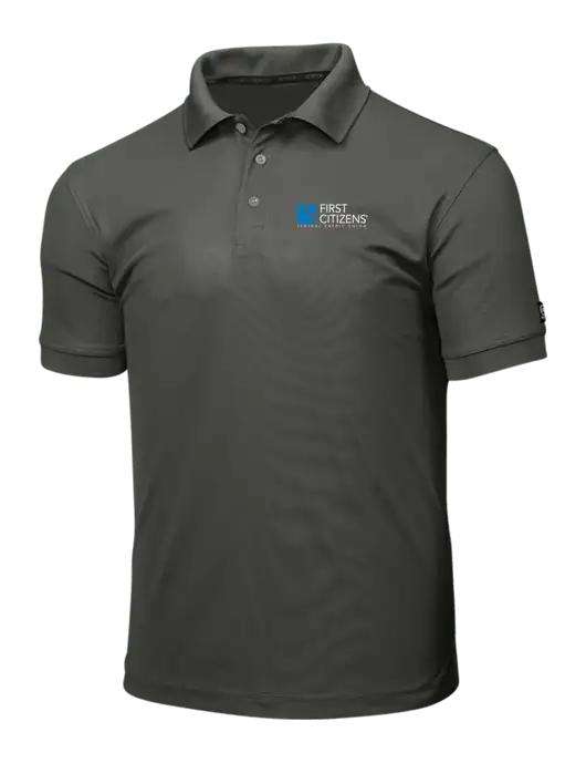 OGIO Medium Grey Caliber 2.0 Polo w/First Citizens' Logo