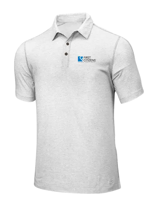 OGIO White ONYX Polo w/First Citizens' Logo