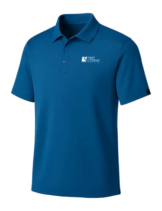 OGIO Royal Blue Framework Polo w/First Citizens' Logo