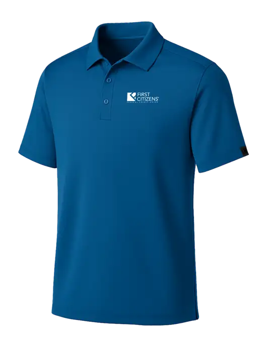 OGIO Royal Blue Framework Polo w/First Citizens' Logo
