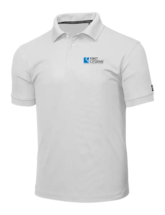 OGIO Bright White Caliber 2.0 Polo w/First Citizens' Logo