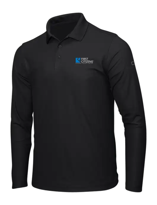 OGIO Blacktop Caliber 2.0 Long Sleeve Polo w/First Citizens' Logo