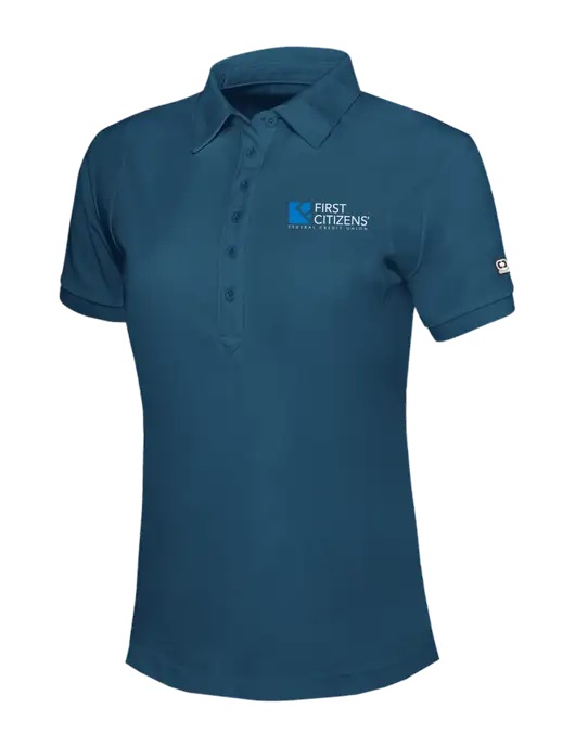 OGIO Womens Light Navy Jewel Polo w/First Citizens' Logo
