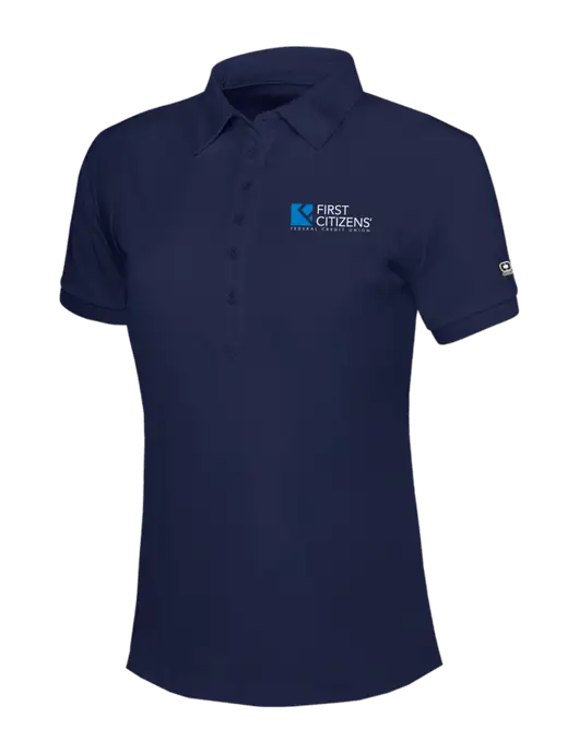 OGIO Womens Navy Jewel Polo w/First Citizens' Logo