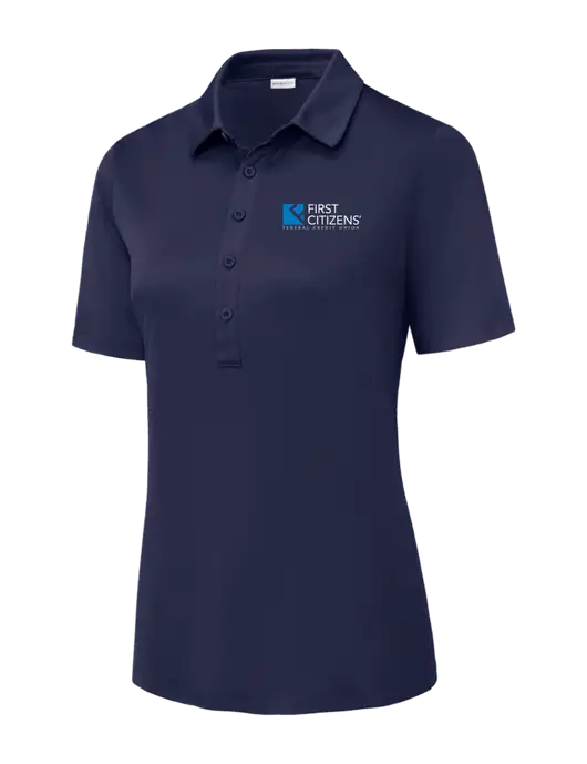 True Navy Womens Posi-UV Pro Polo w/First Citizens' Logo