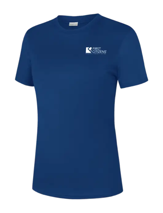 Womens Royal PosiCharge Competitor Tee w/First Citizens' Logo