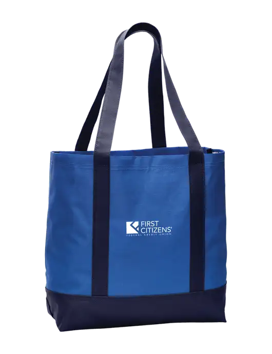 Carryall Blue/Navy Day Tote Twilight w/First Citizens' Logo
