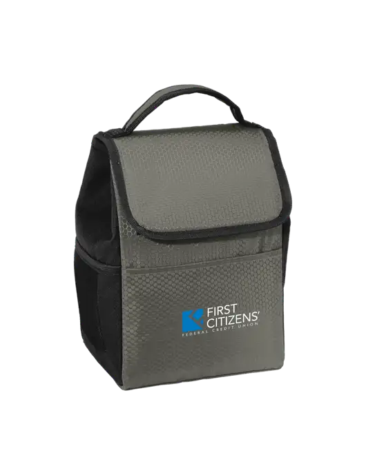 Lunch Bag Grey/Black Cooler w/First Citizens' Logo