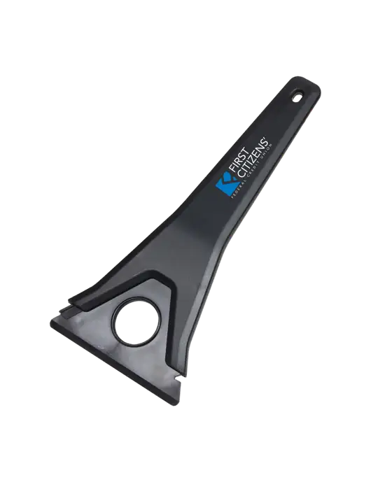 TriBlade Black Windshield Scraper w/First Citizens' Logo