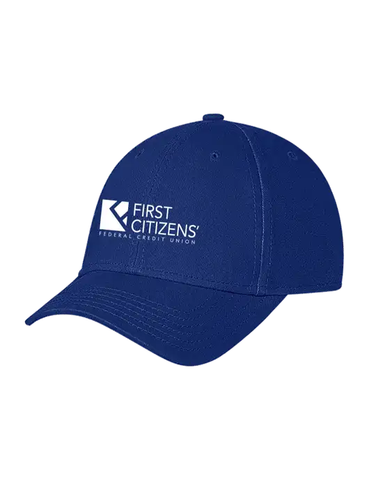 Royal Structured Soft Snap Closure Hook & Loop Cap w/First Citizens' Logo