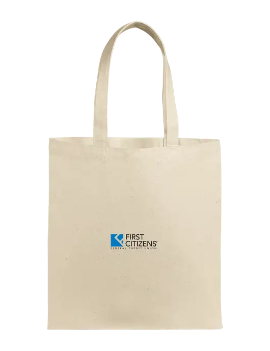 Eco Blend Natural Canvas Tote w/First Citizens' Logo