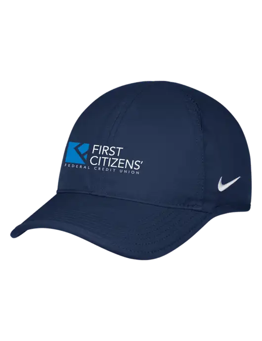 Nike Navy Featherlight Cap w/First Citizens' Logo
