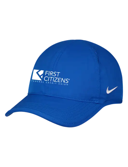 Nike Royal Featherlight Cap w/First Citizens' Logo