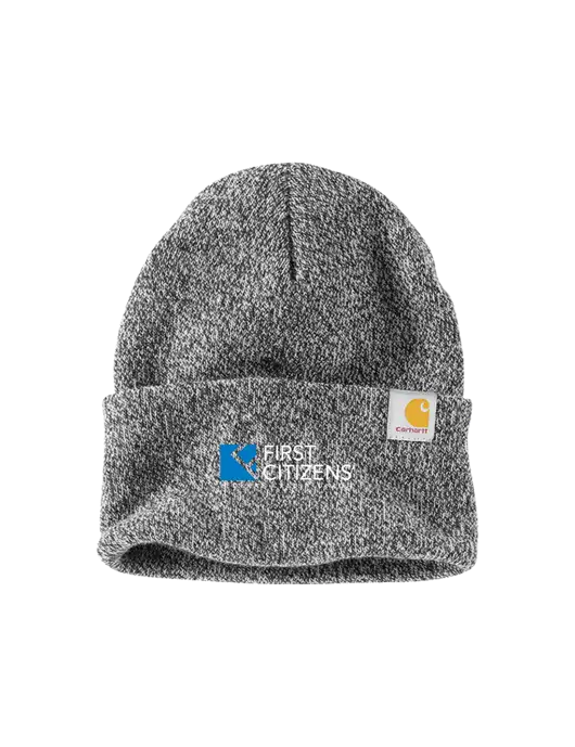 Carhartt Medium Grey Heather Watch Cap 2.0 w/First Citizens' Logo