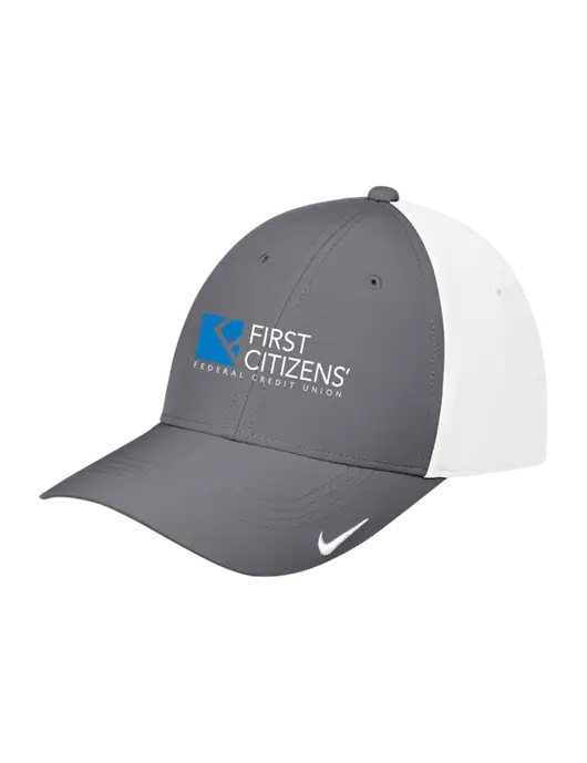 Nike Dark Grey/White Dri-FIT Legacy Cap w/First Citizens' Logo