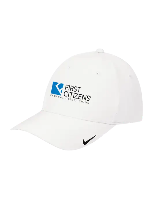Nike White Dri-FIT Legacy Cap w/First Citizens' Logo