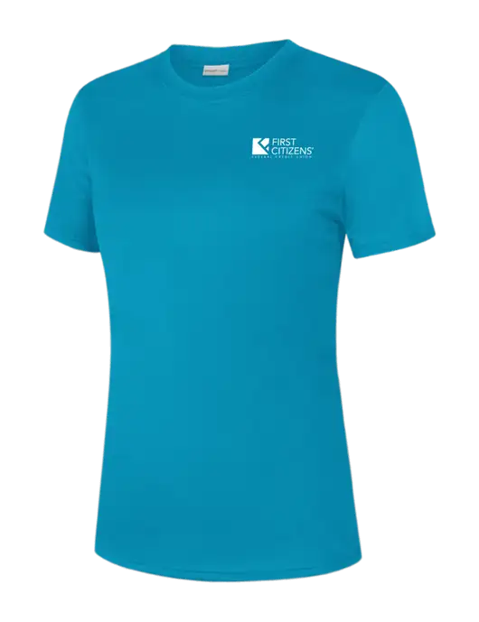  Womens Sapphire PosiCharge Competitor Tee w/First Citizens' Logo