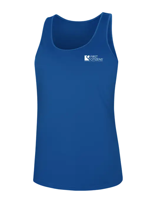 Womens Dark Royal PosiCharge Competitor Racerback Tank w/First Citizens' Logo