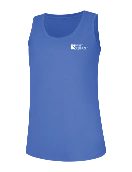 Womens Royal Frost Perfect Tri Racerback Tank w/First Citizens' Logo