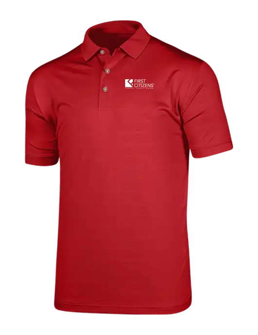 Callaway Vibrant Red Ventilated Polo w/First Citizens' Logo