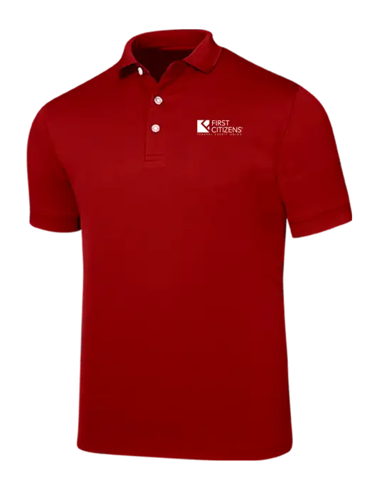 Callaway Ottoman Red Polo w/First Citizens' Logo