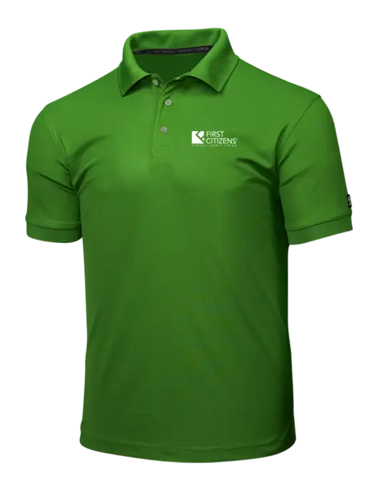OGIO Dark Kelly Green Caliber 2.0 Polo w/First Citizens' Logo