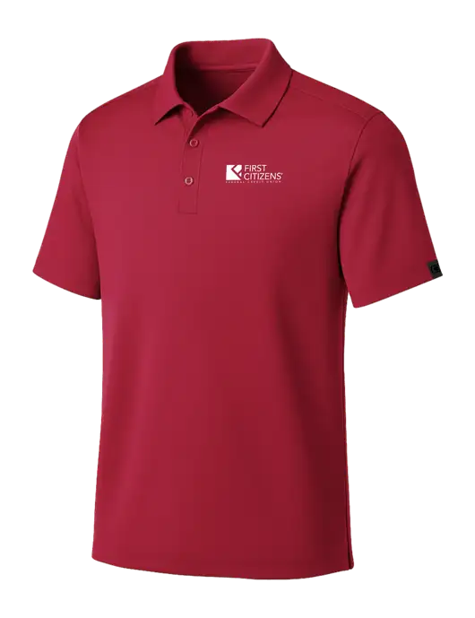 OGIO Red Framework Polo w/First Citizens' Logo