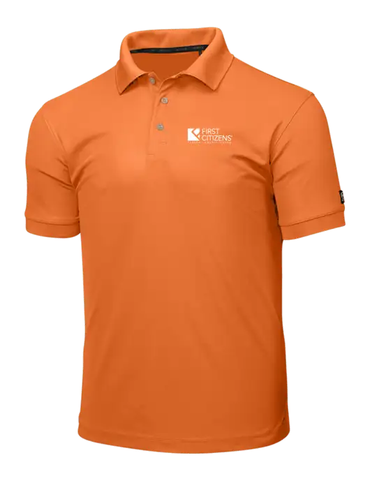OGIO Orange Caliber 2.0 Polo w/First Citizens' Logo