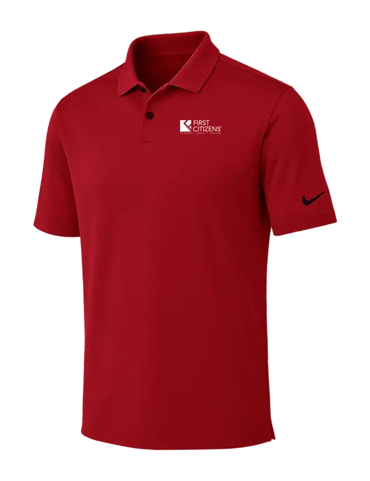 Nike Red Dri-FIT Vapor Polo w/First Citizens' Logo