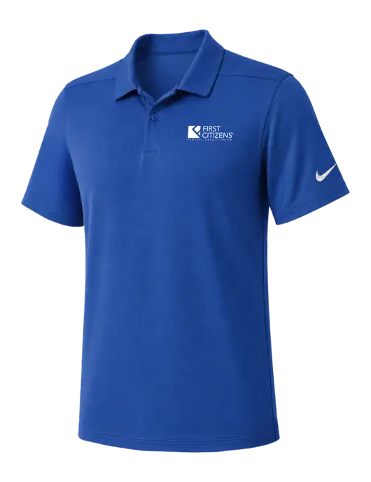 Nike Dark Royal Dry Essential Solid Polo w/First Citizens' Logo