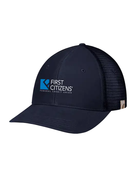 Carhartt Navy Canvas Trucker Cap w/First Citizens' Logo