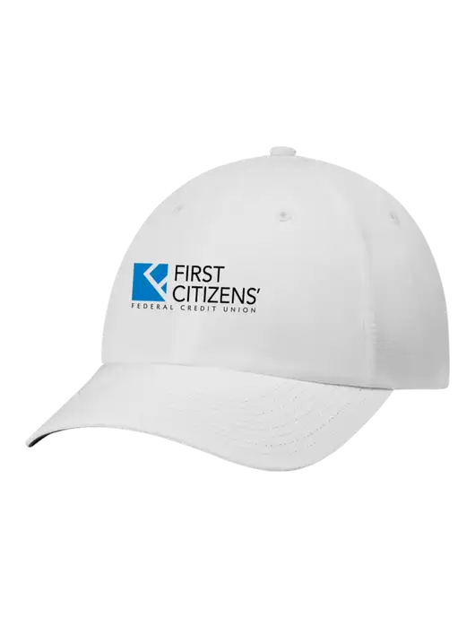 Richardson Relaxed Performance Lite White Cap w/First Citizens' Logo