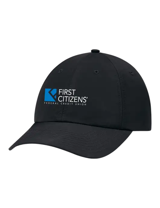 Richardson Relaxed Performance Lite Black Cap w/First Citizens' Logo