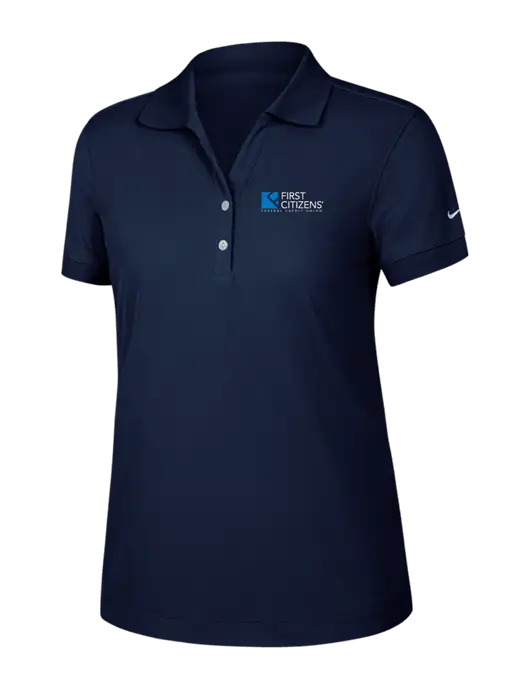 Nike Womens Dri-FIT Classic Dark Navy Polo w/First Citizens' Logo