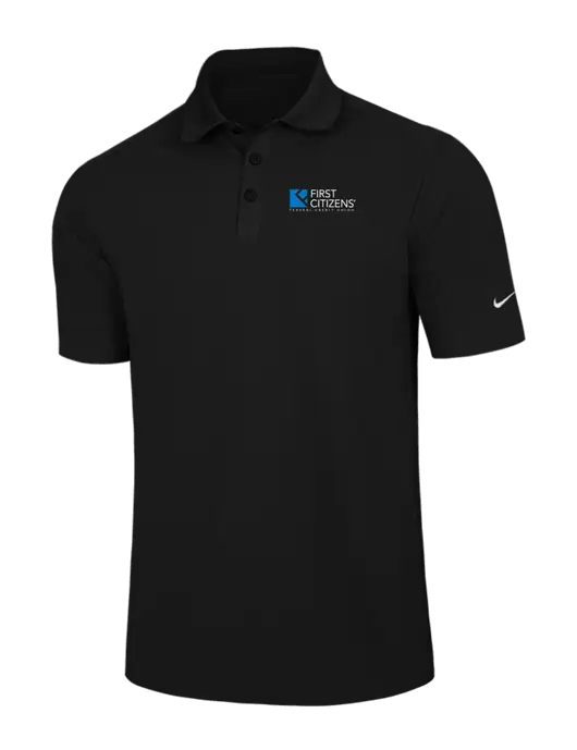 Nike Black Dri-FIT Classic Polo w/First Citizens' Logo