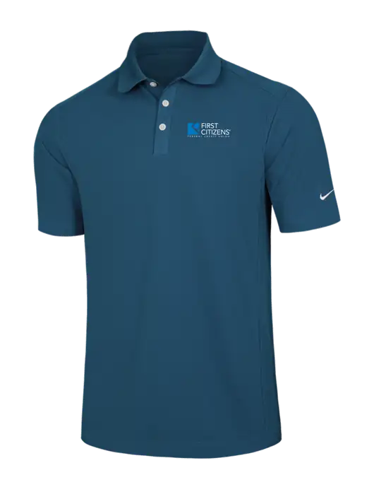 Nike Light Navy Dri-FIT Classic Polo w/First Citizens' Logo