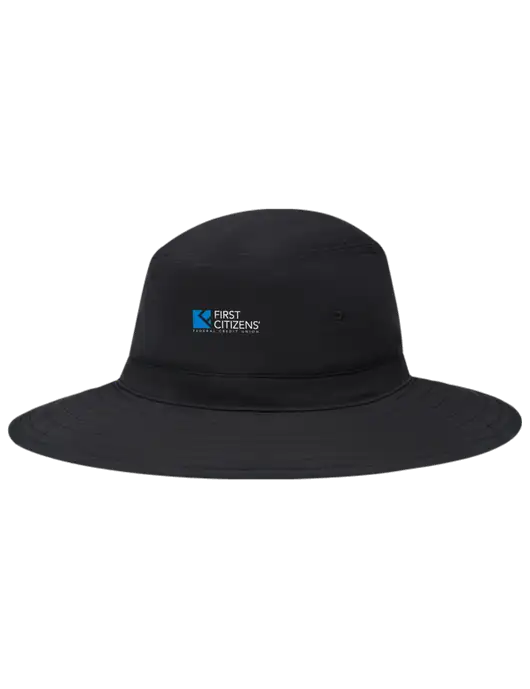 Black Booney Sun Hat w/First Citizens' Logo