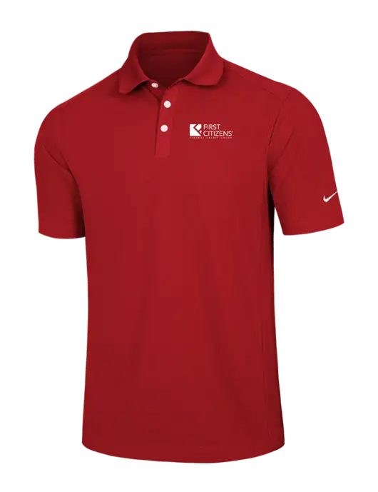 Nike Red Dri-FIT Classic Polo w/First Citizens' Logo
