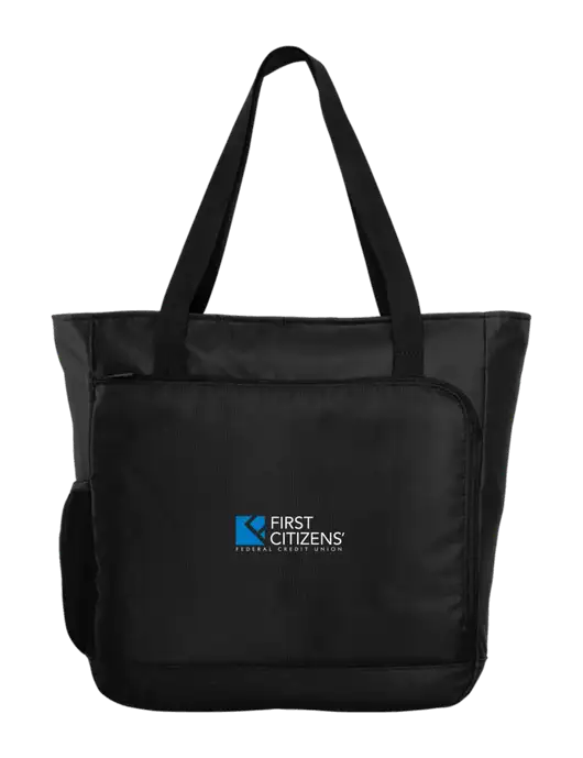 City Black Laptop Tote w/First Citizens' Logo